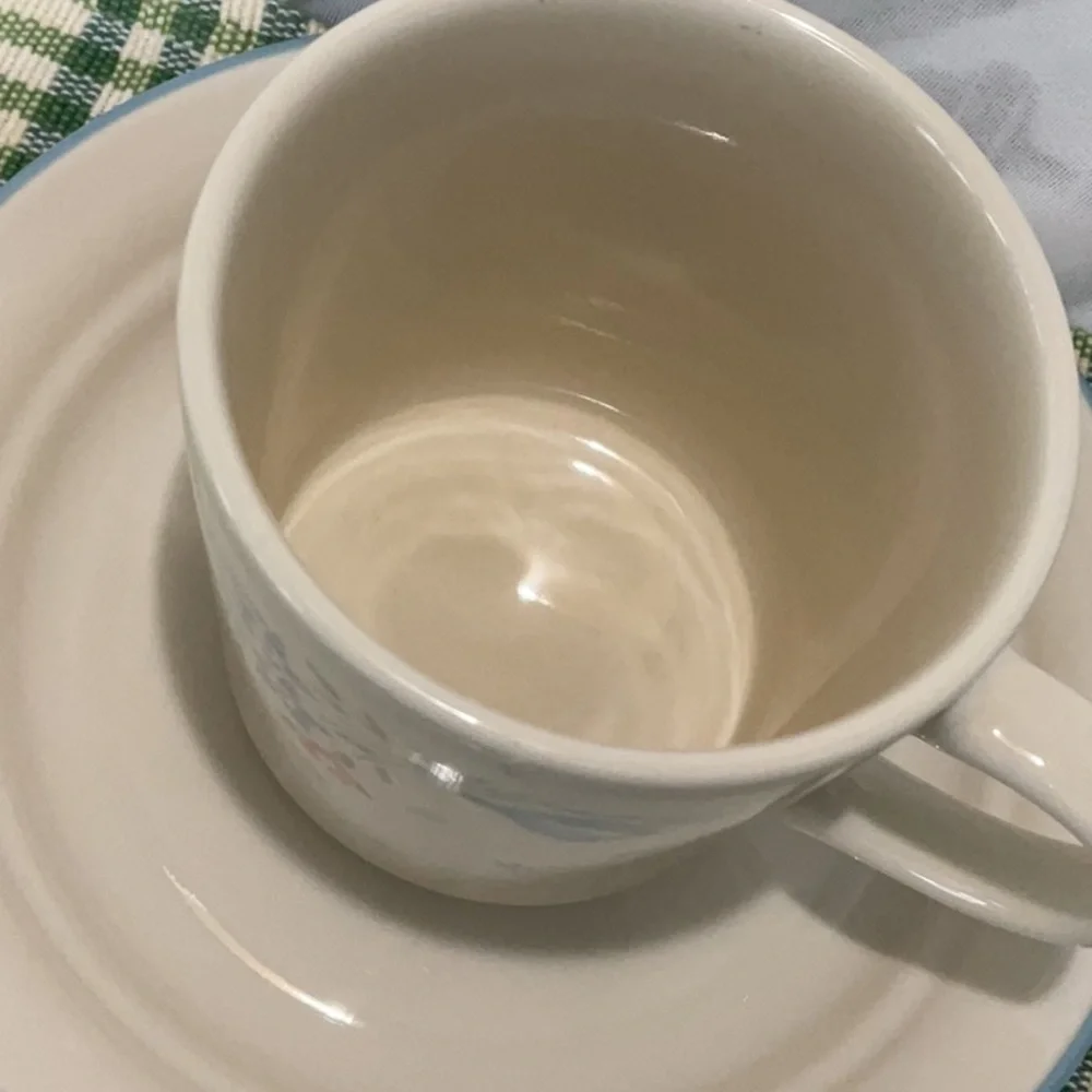 2 Corelle Symphony cup and saucer sets. Never used.